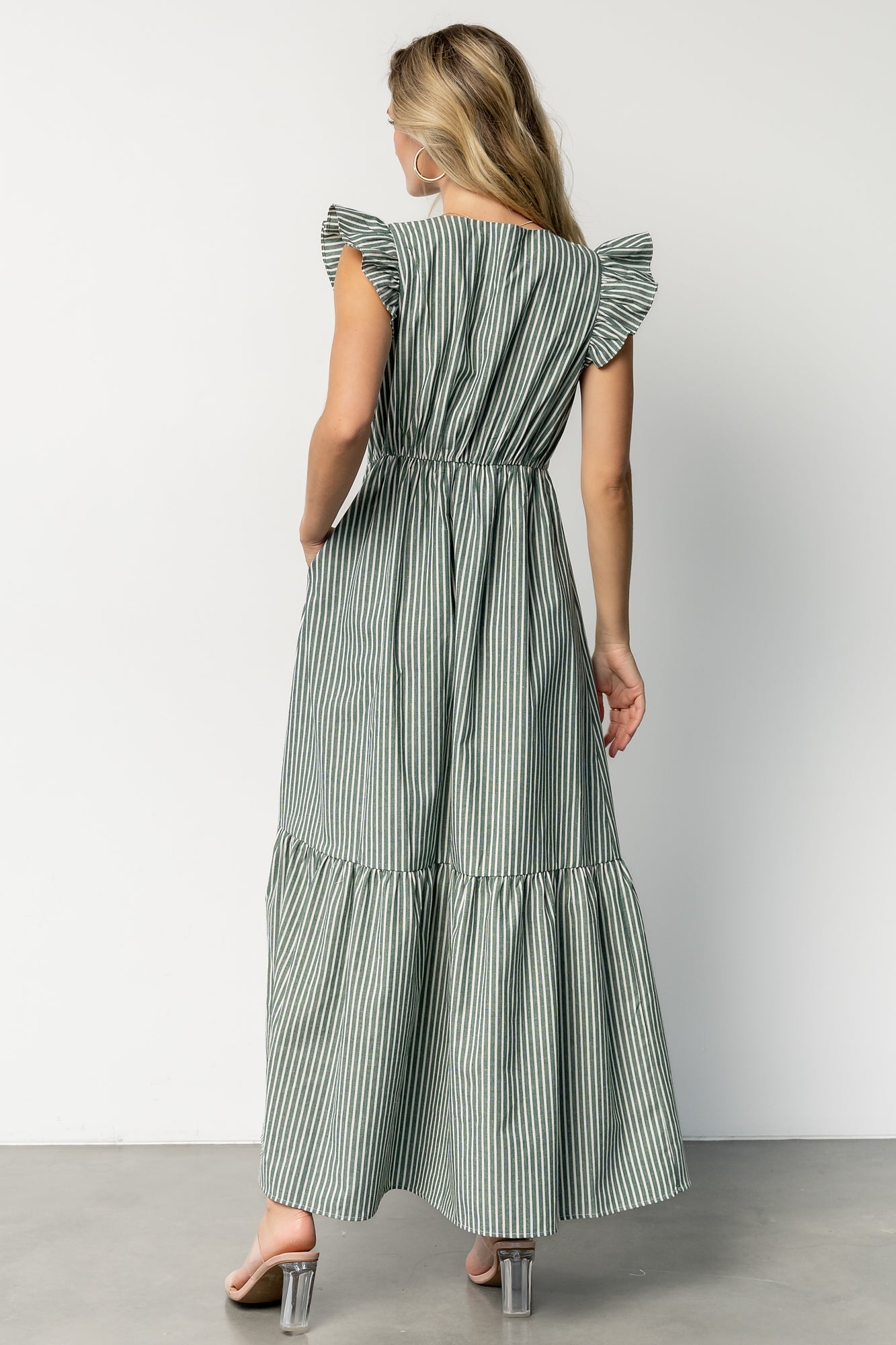Hettie Button Maxi Dress