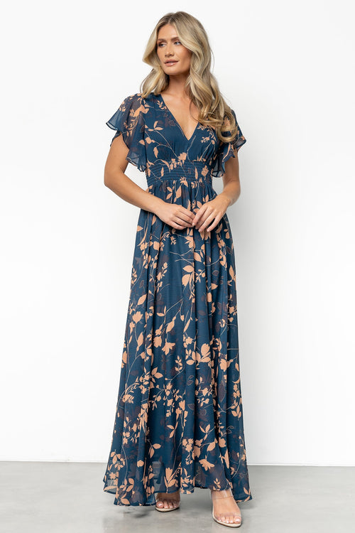 Lynlee Metallic Maxi Dress