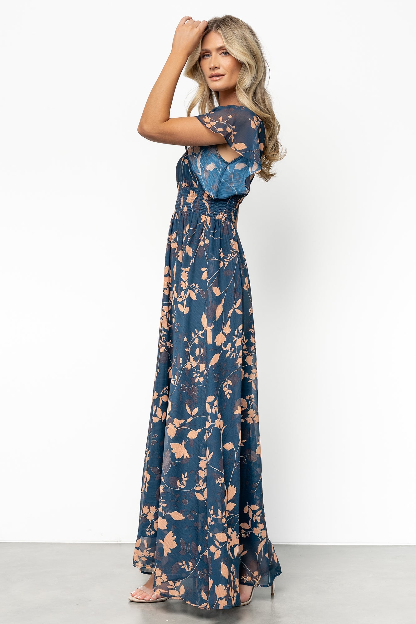 Lynlee Metallic Maxi Dress