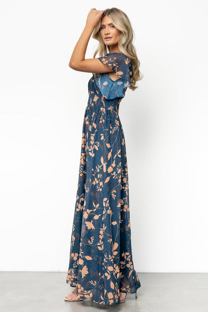 Lynlee Metallic Maxi Dress